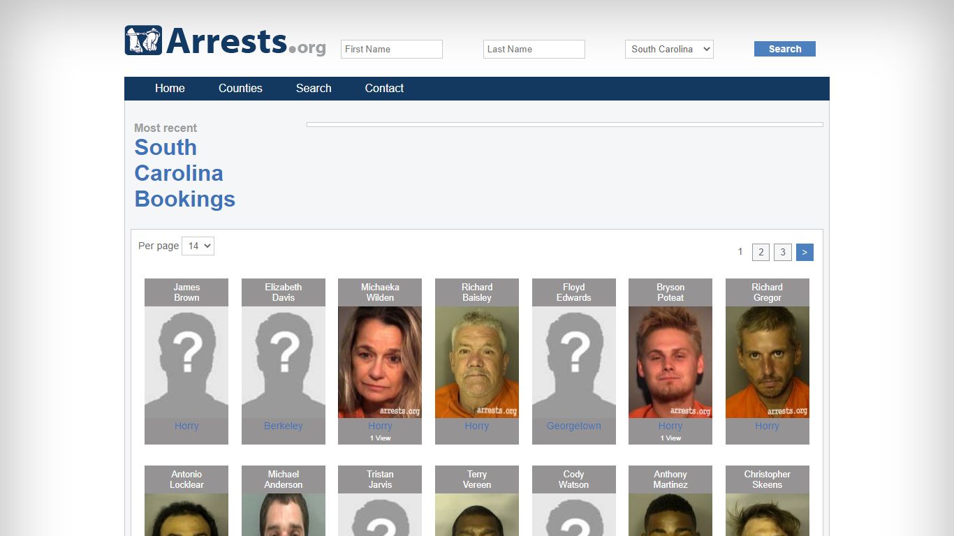 Lexington County Arrests and Inmate Search